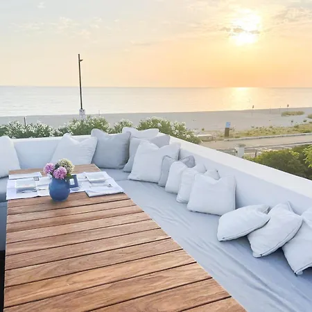 Rosa Del Mare - Elegante Fronte Mare Con Jacuzzi E Giardino Privato Villa *